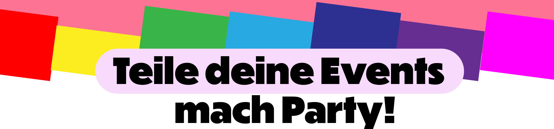 Das Event des Teilens